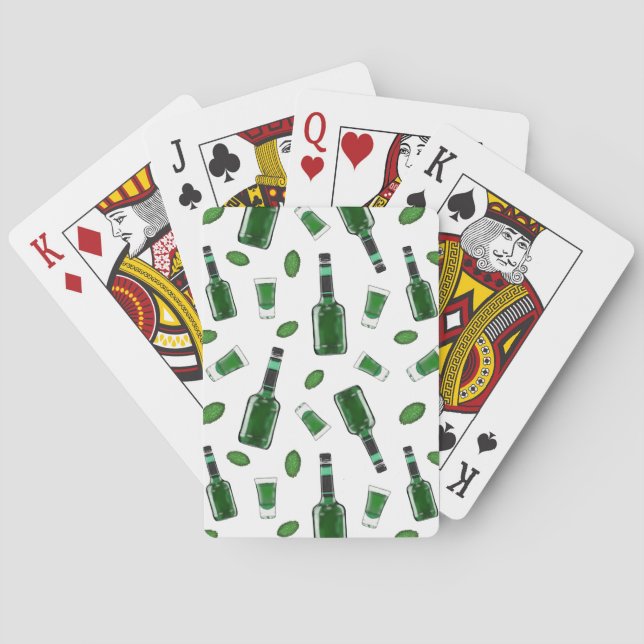 Creme de Menthe Playing Cards (Back)