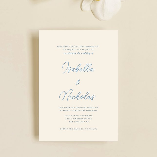 creme  digital template wedding invitation card (Creator Uploaded)