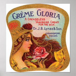 Creme Gloria Poster