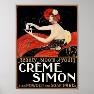 Creme Simon Soaps Poster