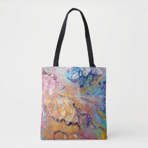 Cremecycle Acrylic Pour All Over Tote Bag