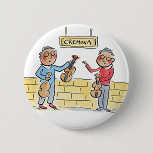 Cremona 6 Cm Round Badge
