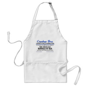 Crenshaw Bros Burial At Sea Promo Merch Standard Apron