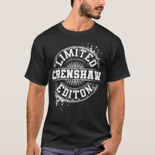 CRENSHAW Funny Surname Family Tree Birthday Reunio T-Shirt