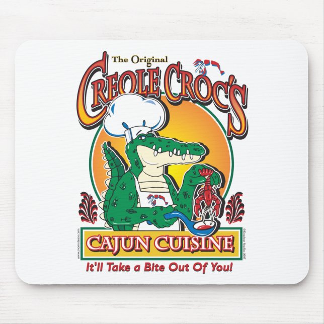CREOLE-CROC MOUSE PAD (Front)
