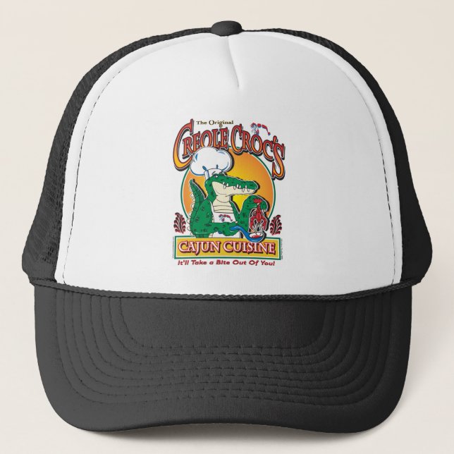 CREOLE-CROC TRUCKER HAT (Front)