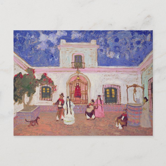 Creole Dance, before 1927 Postcard (Front)