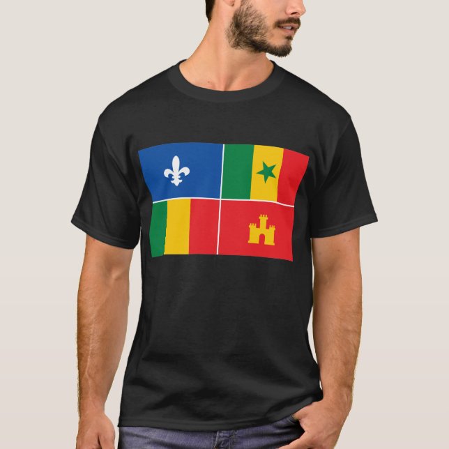 Creole Flag T-shirt (Front)