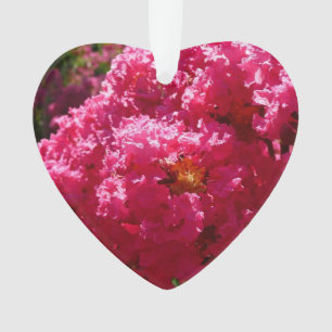 Crepe Myrtle Tree Magenta Floral Ornament