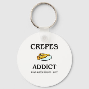 Crepes Addict Key Ring