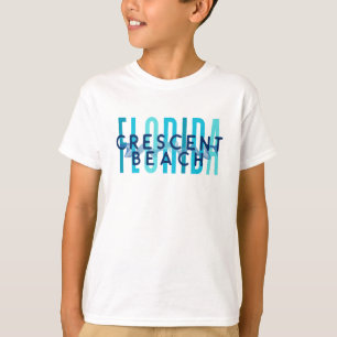 Crescent Beach Florida (Ocean Waves) T-Shirt
