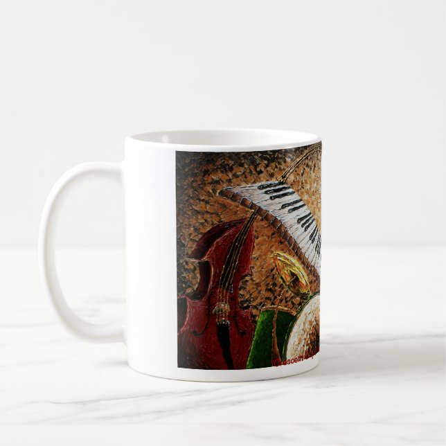 Crescent City Piano Coffee Mug (Left)
