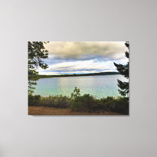 Crescent Lake, Oregon Canvas Print