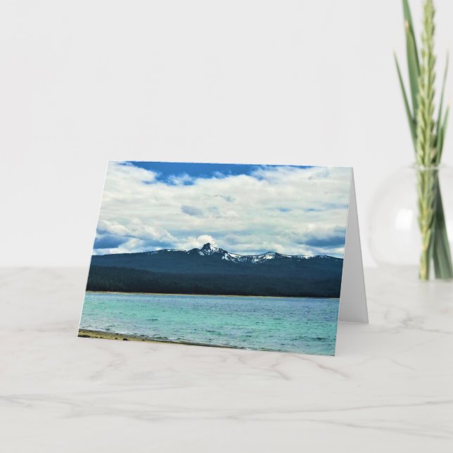 Crescent Lake, Oregon Card (Front)