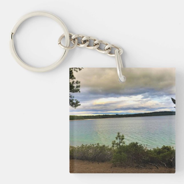 Crescent Lake, Oregon Key Ring (Front)