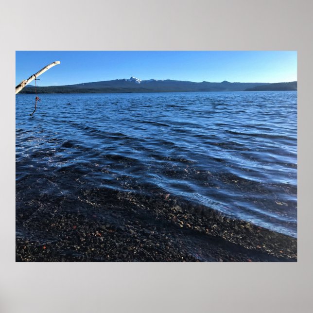 Crescent Lake, Oregon Poster (Front)