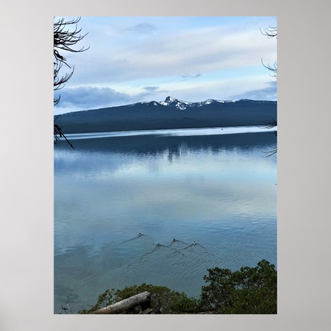 Crescent Lake, Oregon Poster (Front)