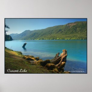 Crescent Lake Poster
