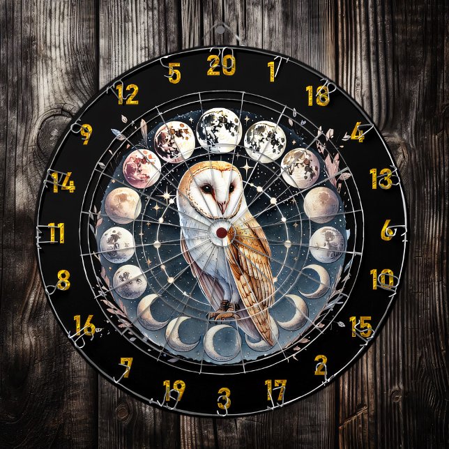 Crescent Moon, Full Focus Dartboard (Creator Uploaded)