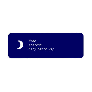 Crescent Moon Label