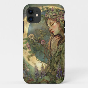 Crescent Moon Ostara Phone Case