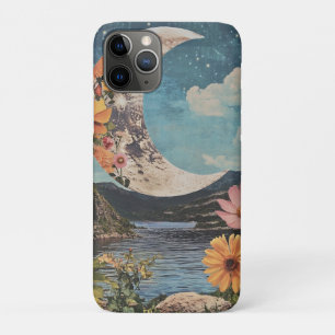 Crescent Moon Over Serene Landscape Case-Mate iPhone Case