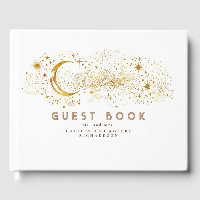 Crescent Moon Starry Night Celestial Wedding