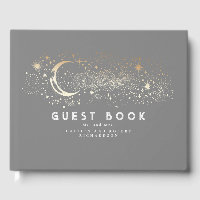 Crescent Moon Starry Night Celestial Wedding