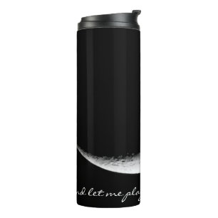 Crescent moon thermal tumbler