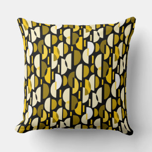 Crescent Pattern 010921 - Amber Cushion