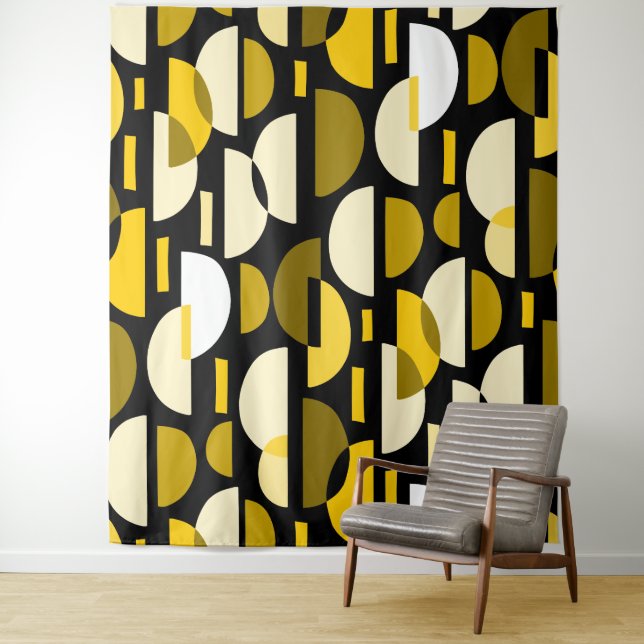 Crescent Pattern 010921 - Amber Tapestry (In Situ)