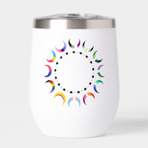 Crescent Pride Moons & Black Hearts