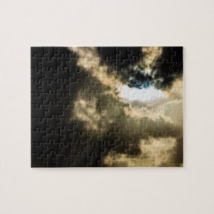 Crescent Sun during Solar Eclipse Jigsaw Puzzle