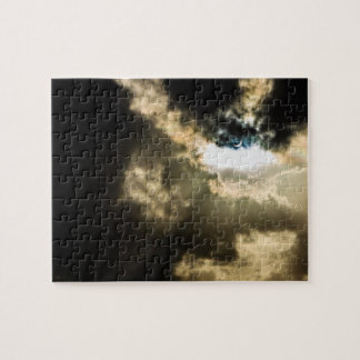Crescent Sun during Solar Eclipse Jigsaw Puzzle