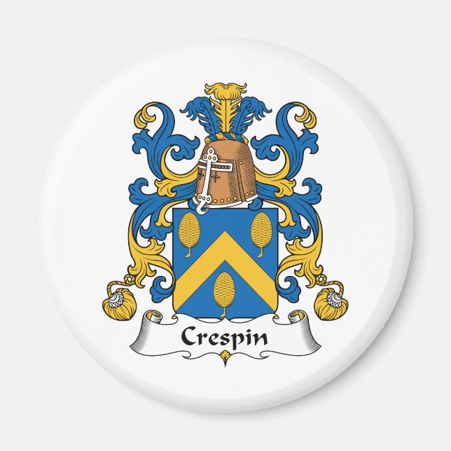 Crespin Family Crest Magnet (Front)
