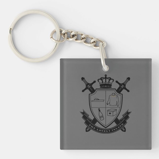Crest Key Ring (Front)
