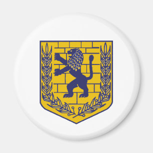 Crest of Jerusalem Magnet