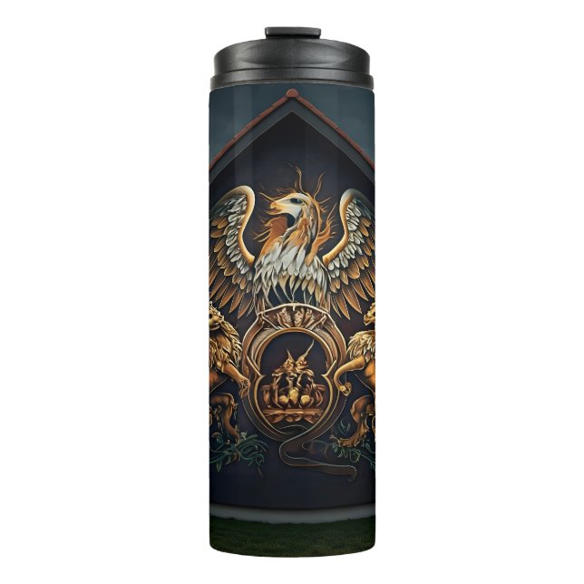 Crest Thermos Mug (Front)