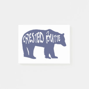 Crested Butte Colorado Bear Post-it Notes