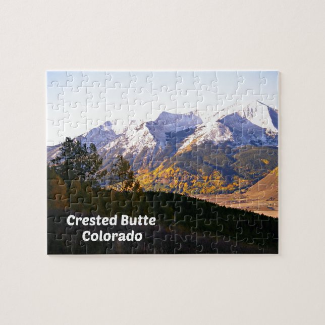 Crested Butte, Colorado Jigsaw Puzzle (Horizontal)
