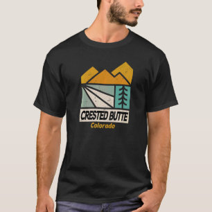 Crested Butte Colorado Mountain Graphic 1 T-Shirt