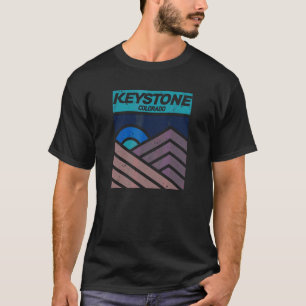 Crested Butte Colorado Mountain Graphic Design T-Shirt