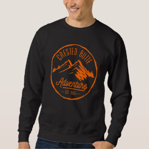 Crested Butte Colorado mountains rivers forest Sweatshirt