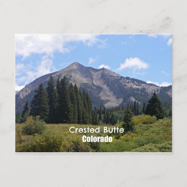 Crested Butte, Colorado Postcard (Front)
