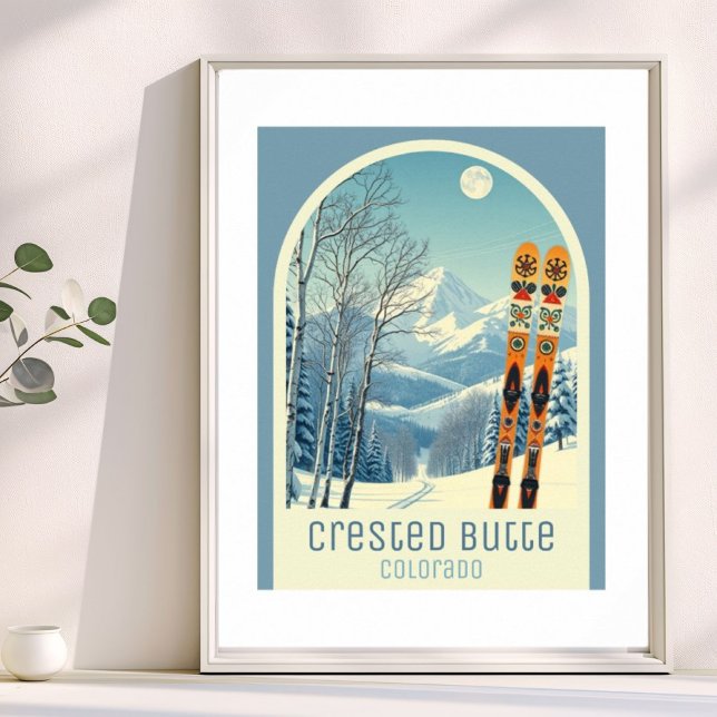 Crested Butte Colorado ski vacation Poster (Creator Uploaded)
