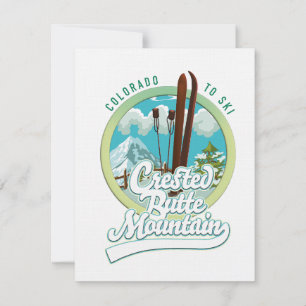 Crested Butte Mountain Colorado Ski logo