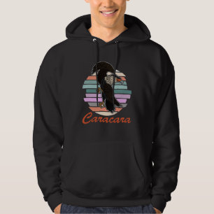 Crested caracara birds biologist ornithologist bir hoodie