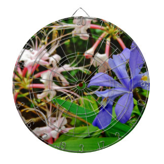 Crested Dwarf Iris Dartboard