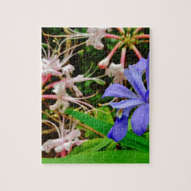 Crested Dwarf Iris Jigsaw Puzzle (Vertical)