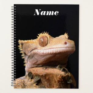 Crested Gecko Lizardon Black Planner